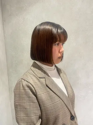 ショート karin/ ボブ♡暖色カラーのヘアスタイル