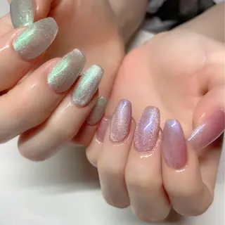 ミディアム ネイル 下妻市ﾈｲﾙｻﾛﾝ M_styleのネイルデザイン