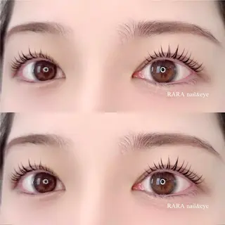 マツエク・マツパ RARA nail&eyeのマツエク・マツパデザイン