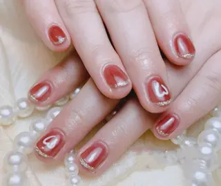 ネイル H3 Nail Tsuki🦋💙のネイルデザイン