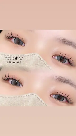 マツエク・マツパ ᴀɴᴊɪ♡束感まつ毛 /京都のマツエク・マツパデザイン