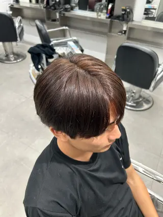 カラー メンズ 與那嶺 紘のヘアスタイル