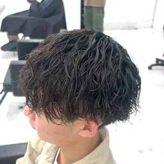 パーマ メンズ 柏メンズカットパーマ NO.1タイチのヘアスタイル