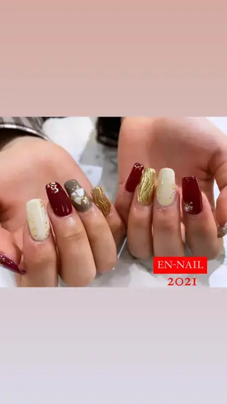 ネイル ＥＮＮＡＩＬ野中本店所属・EN_NAIL 野中本店Ayakaのネイルデザイン