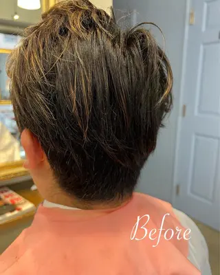 メンズ オーナースタイリスト 佐藤のヘアスタイル