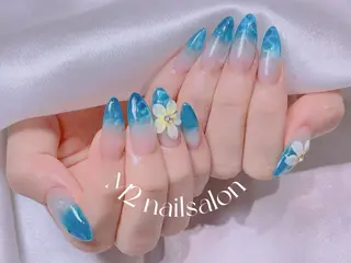 ネイル 長さだし専門店 M2 rikaのネイルデザイン