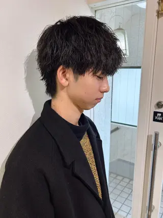 パーマ メンズ men's/ﾏﾂｴｸ /ｶﾗｰ🎀ﾋｶﾙのマツエク・マツパデザイン