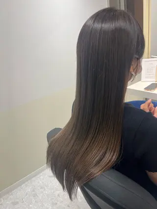 ロング カラー 半個室サロン/透明感 /艶髪♡岸上 温♡のヘアスタイル