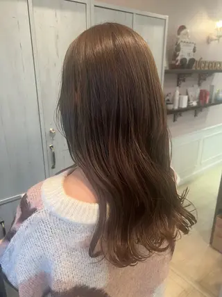 ロング カラー 柔らかい透明感カラー 🫧ゆうしん/高宮のヘアスタイル