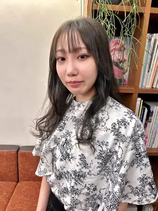 ロング カラー bAteAu所属・💎透明感カラー💎 bAteAu あまねのヘアスタイル