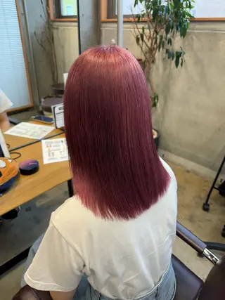 セミロング 🎀ダブルカラー hinata🎀のヘアスタイル