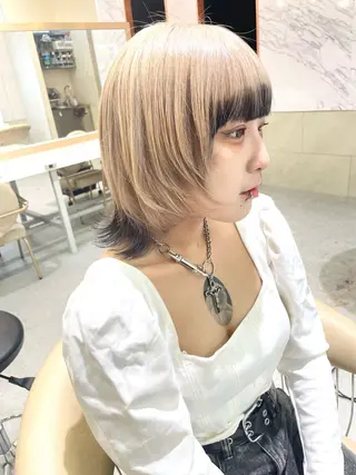 セミロング 髪質改善✨ ULTOWA🌈のヘアスタイル