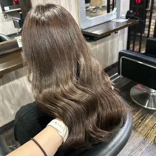 ロング カラー ブリーチ🌟 縮毛矯正🩷はるなのヘアスタイル