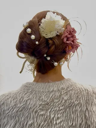 ヘアアレンジ 飯田 大樹のヘアスタイル