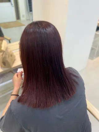 セミロング カラー メンズ キッズ Aoi /Lamp柏 /縮毛矯正🪐のヘアスタイル