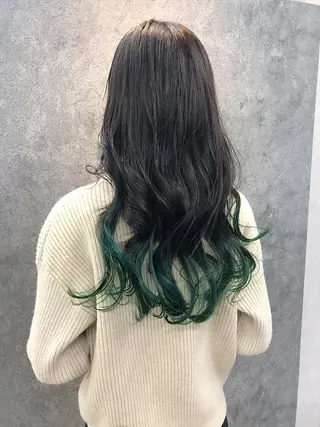 セミロング 所渉/韓国レイヤー /ウルフカットのヘアスタイル