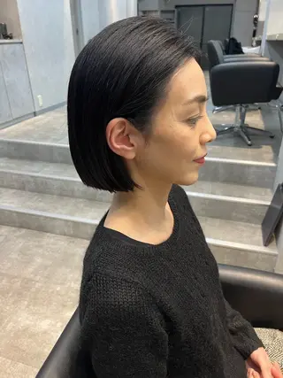 ショート カラー Umu所属・サノ アオイのヘアスタイル