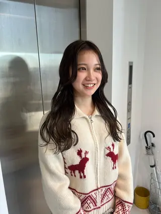 ロング カラー レイヤー/透明感 カラー🌿KANTAのヘアスタイル