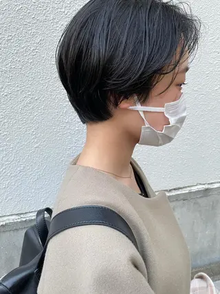 ショート さの あやねのヘアスタイル