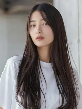 ロング 透明感カラー 龍星のヘアスタイル