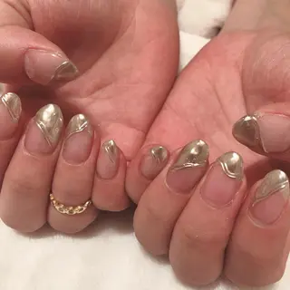 ネイル 西岡 杏のネイルデザイン