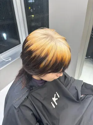 カラー iki omotesando所属・KIRYU SARAのヘアスタイル