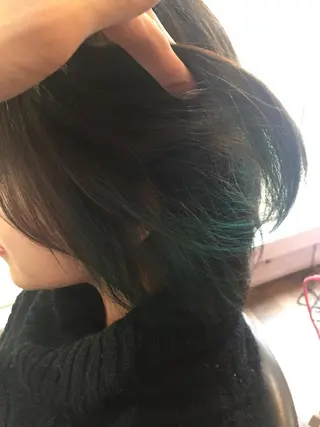 ショート カラー 原宿サロン代表 デザインカラー伊藤卓のヘアスタイル