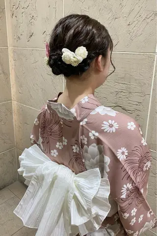 ヘアアレンジ 菊地 紗矢のヘアスタイル