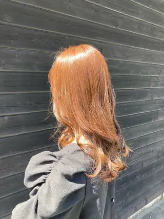 セミロング 南草津/レイヤー/ ゴトウのヘアスタイル