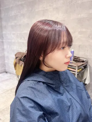 セミロング NOVA天王寺店所属・NOVA天王寺 武元　裕聖のヘアスタイル