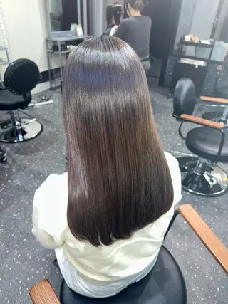 ロング パーマ 髪質改善⭐️縮毛矯正 中野⭐️Rinaのヘアスタイル