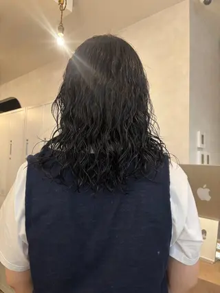 ミディアム パーマ Chiho / 梅田 / ボブ/ パーマのヘアスタイル