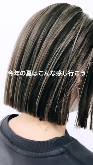 ショート カラー 銀座《髪質改善》 垢抜け✨布施拓也のヘアスタイル