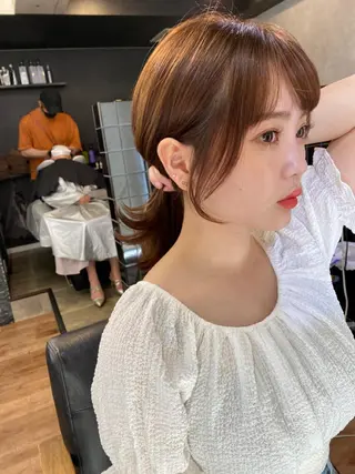 ミディアム カラー SALOWIN吉祥寺suite店所属・似合わせレイヤー 🇰🇷荒木洋文のヘアスタイル