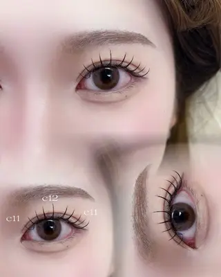 マツエク・マツパ milimili所属・𝐍𝐀𝐍𝐀 ⟡.·のマツエク・マツパデザイン