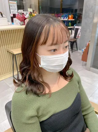 ミディアム カラー ブリーチ/髪質改善 🍊店長MASAKiのヘアスタイル