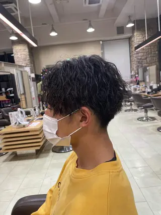 ショート パーマ メンズ 韓国🩶Y2Kネイル 💫くれはのネイルデザイン