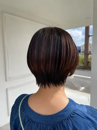 ショート 木村 架音のヘアスタイル