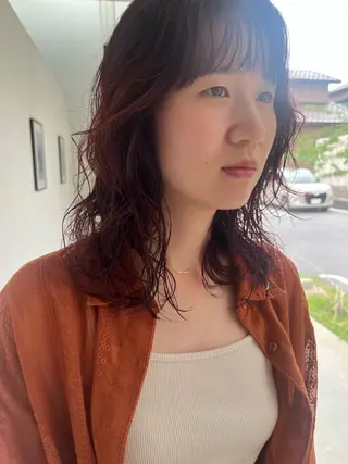 ミディアム heir studio Baretta所属・山本 銀次郎のヘアスタイル