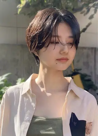 ショート ショートカット/ キタハラユリナのヘアスタイル