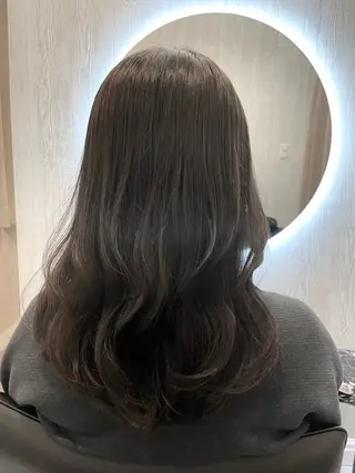 セミロング eyl ~ｴｲﾙ~所属・赤味消し髪質改善特化 🫧eyl西梅田🫧のヘアスタイル