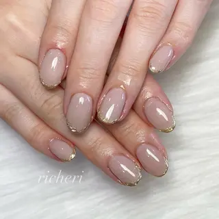 ミディアム ネイル richeri beautyのネイルデザイン