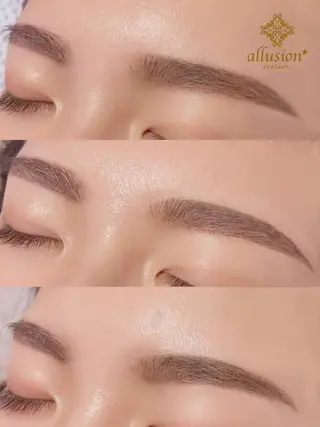 アイブロウ アリュージョン 天王寺店のマツエク・マツパデザイン