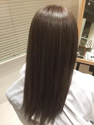 ロング カラー いしだ みさきのヘアスタイル