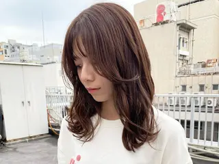 ミディアム カラー 【カミカリスマ受賞】 メアリーバイメリーのヘアスタイル