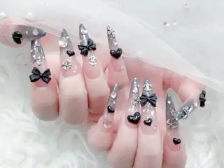 ネイル MoMoA Nail ネイル長さ出し専門店のネイルデザイン