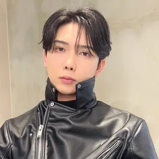 ショート パーマ メンズ 岡田大志🇰🇷 中/韓メンズヘアのヘアスタイル