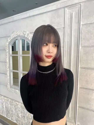 セミロング カラー 🎀ハイトーン🎀/ Chizukiのヘアスタイル