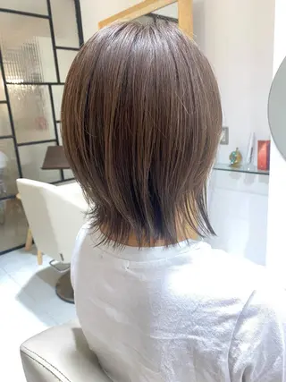 ショート カラー 安永 涼のヘアスタイル