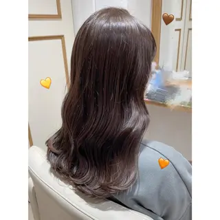 ロング カラー 松森 小夏のヘアスタイル